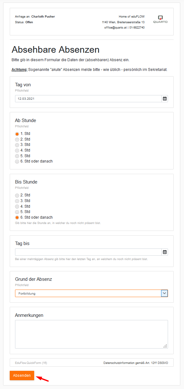 Klicken Sie hier, um das Bild des Formulars in Originalgröße zu sehen.